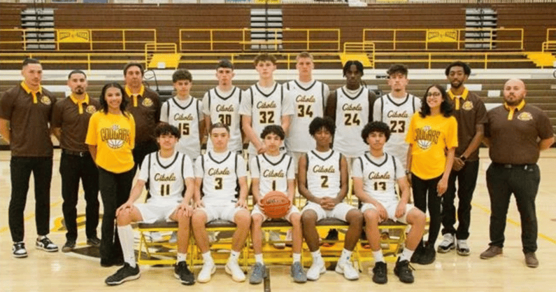 Cibola Cougars 2024/25 team photo